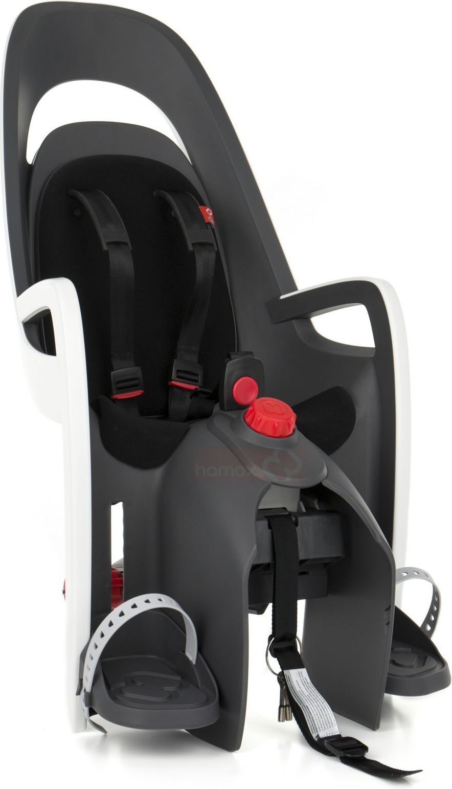 Hamax Cyklosedačka CARESS PLUS - adapter šedá/bílá/černá - obrázek 1