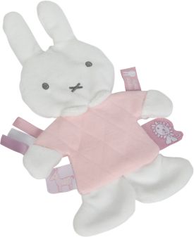 Tiamo Plyšový šustící muchláček zajíček PINK - obrázek 1
