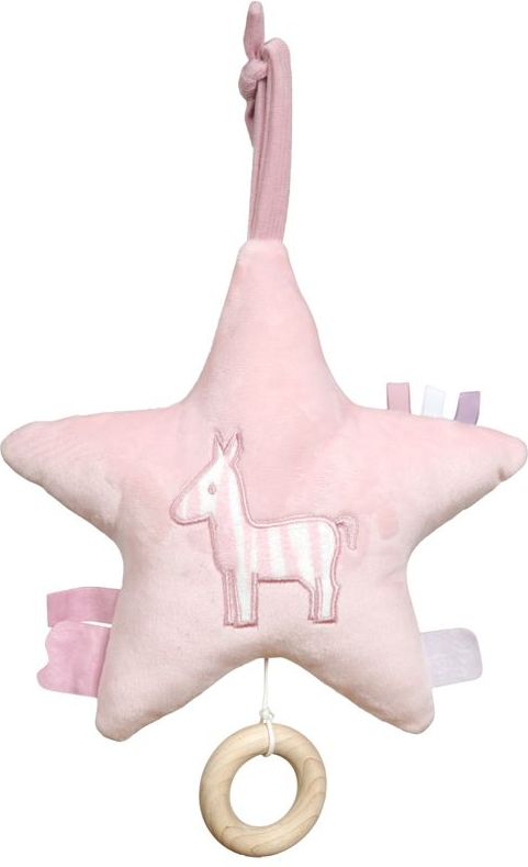 Tiamo Plyšová hrající hvězda zajíček PINK - obrázek 2