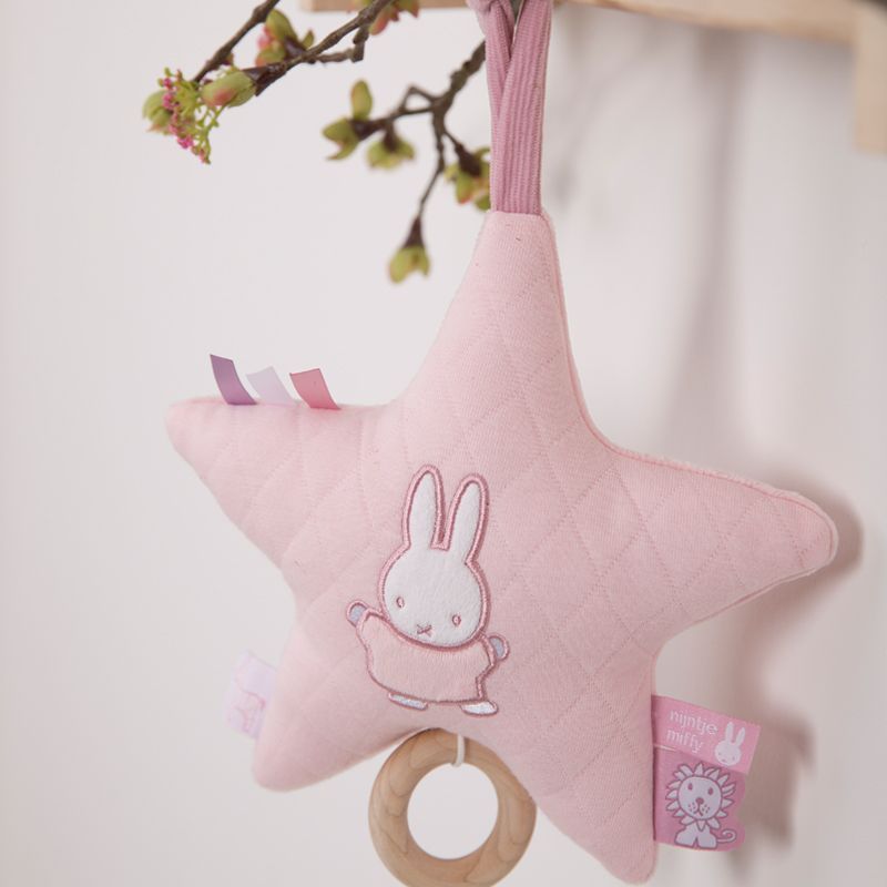 Tiamo Plyšová hrající hvězda zajíček PINK - obrázek 3