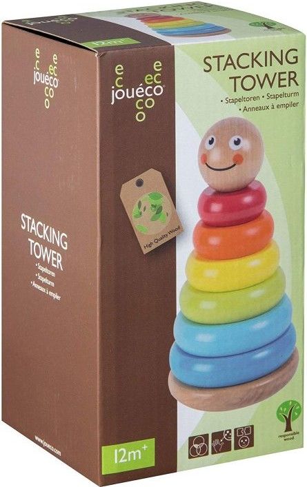 Jouéco dřevěná stohovací věž 12m+ - obrázek 3