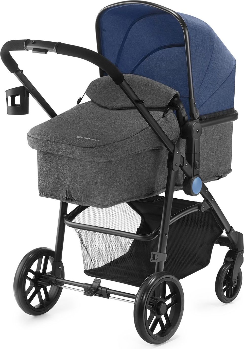 Kočárek kombinovaný Juli 2v1 Denim Kinderkraft 2019 - obrázek 2