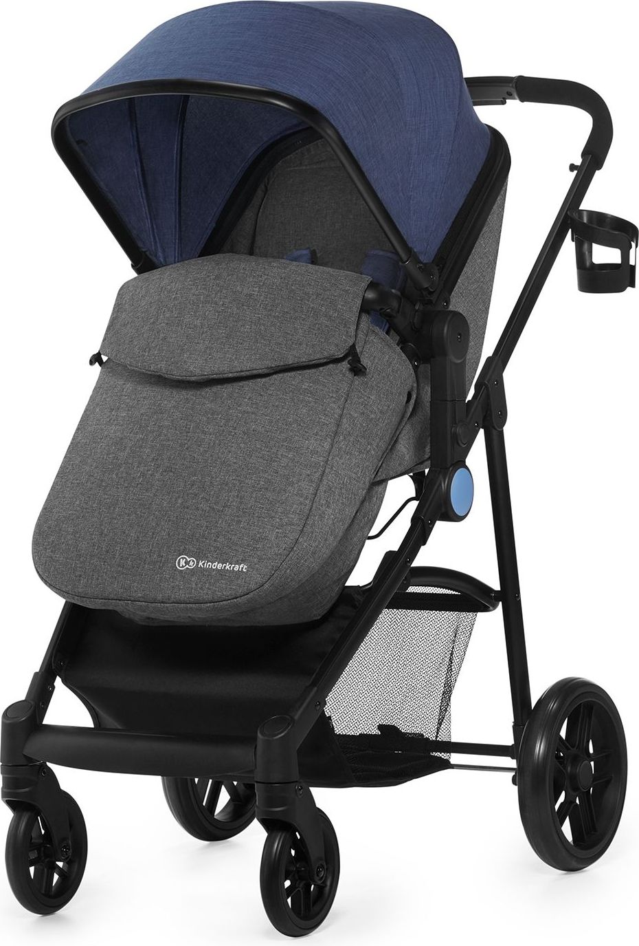 Kočárek kombinovaný Juli 2v1 Denim Kinderkraft 2019 - obrázek 5