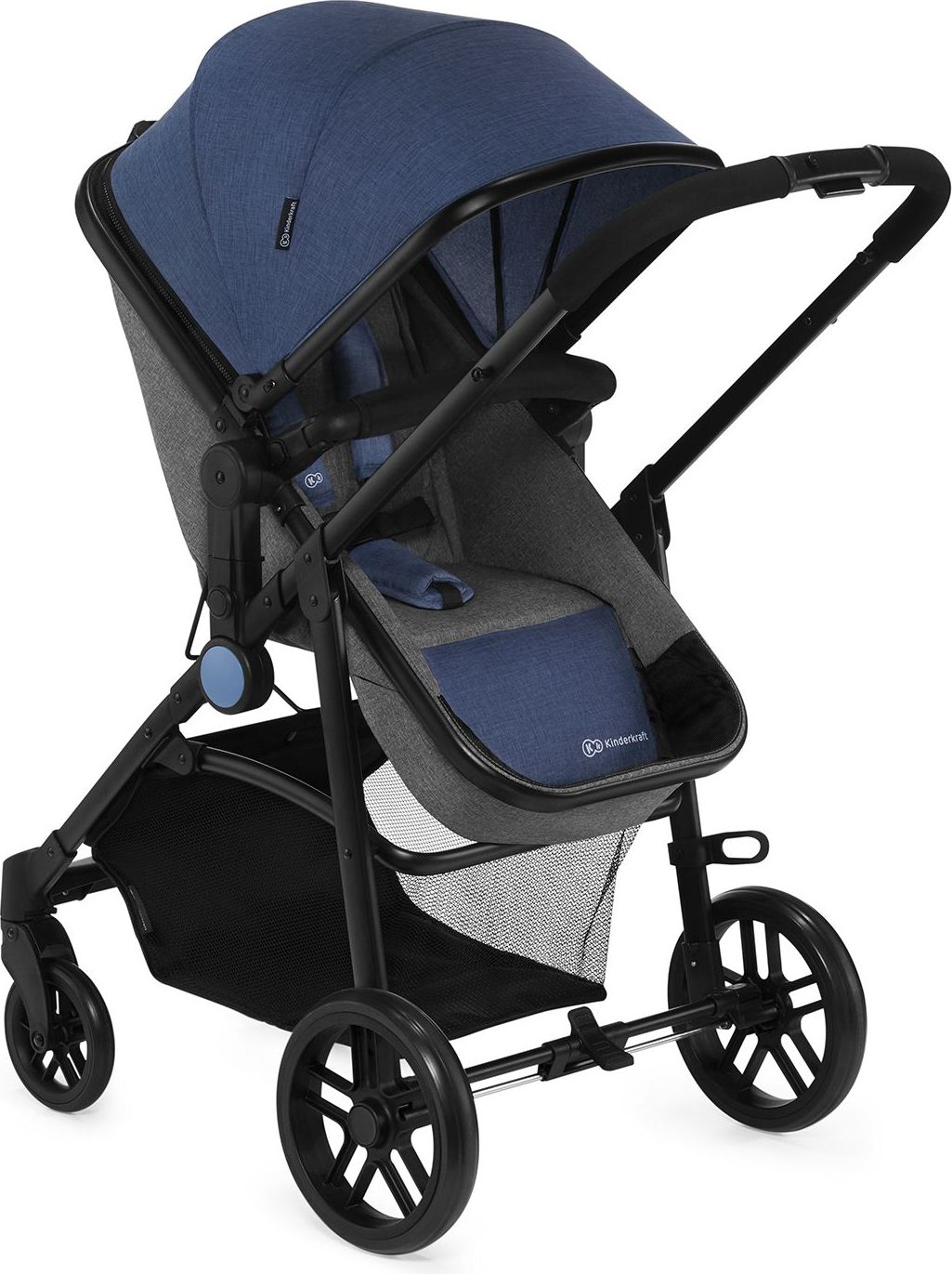 Kočárek kombinovaný Juli 2v1 Denim Kinderkraft 2019 - obrázek 6