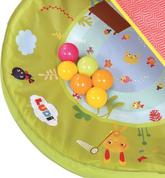 Ludi Hrací podložka a stan anti-UV Abribaby - obrázek 2