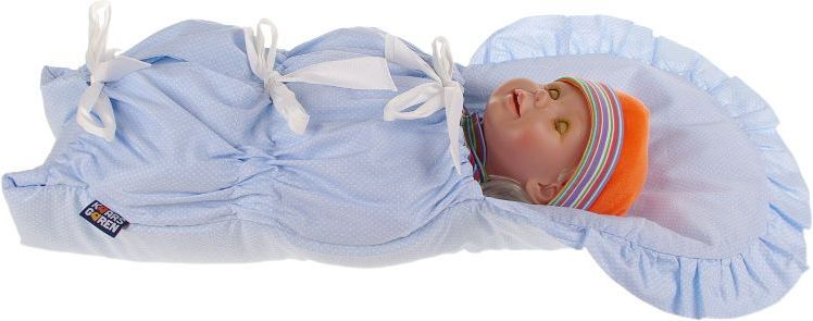 Kaarsgaren Zavinovačka do porodnice světlemodrá puntíky - obrázek 2