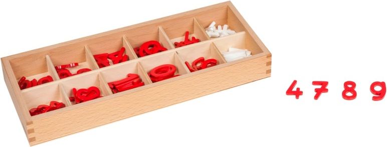 Nienhuis Montessori Čísla a znaménka: Mezinárodní verze - obrázek 1