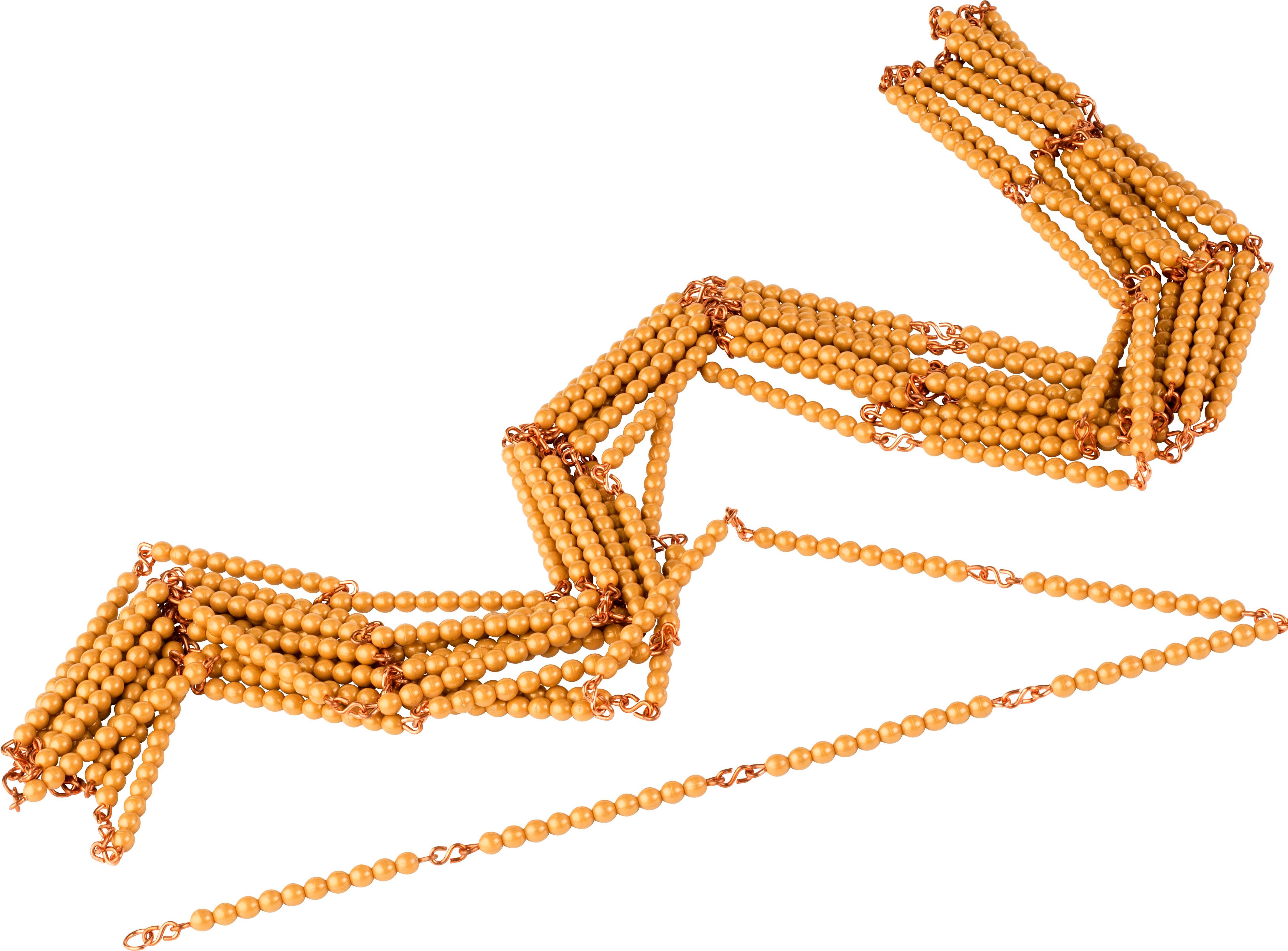 Nienhuis Montessori Golden Bead Chain Of 1000: Individual Beads Nylon - obrázek 1