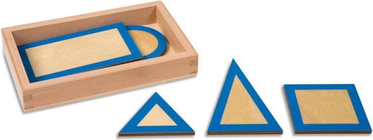 Nienhuis Montessori Geometric Plane Figures With Box - obrázek 1