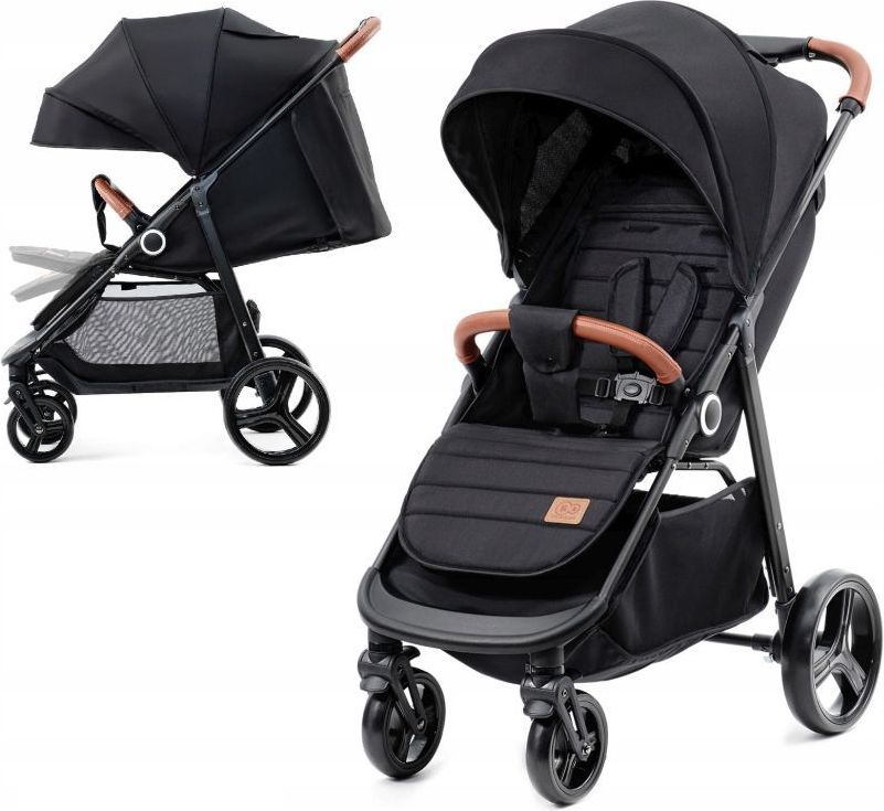 Sportovní kočárek Kinderkraft Grande black - obrázek 1