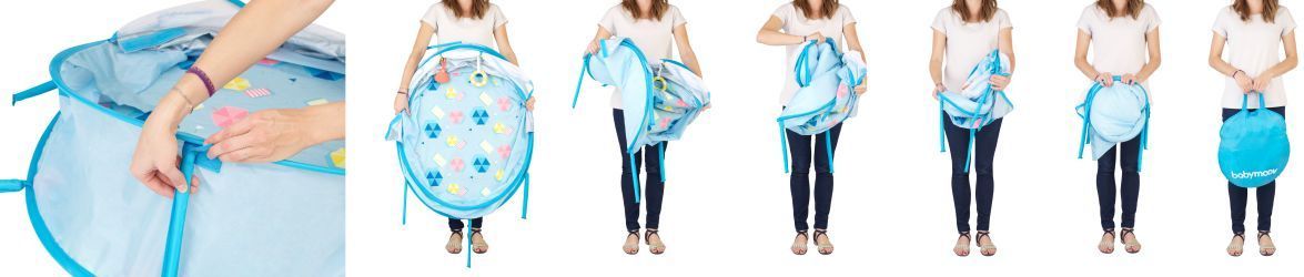 Babymoov postýlka Little Babyni Parasols - obrázek 6