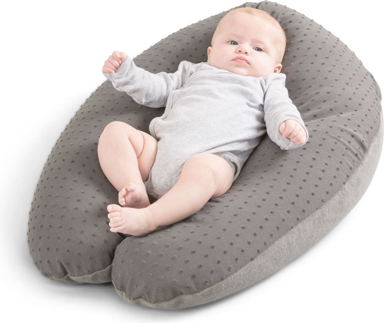 DOOMOO  Comfybig multifunkční podložka, Pompom Grey - obrázek 4