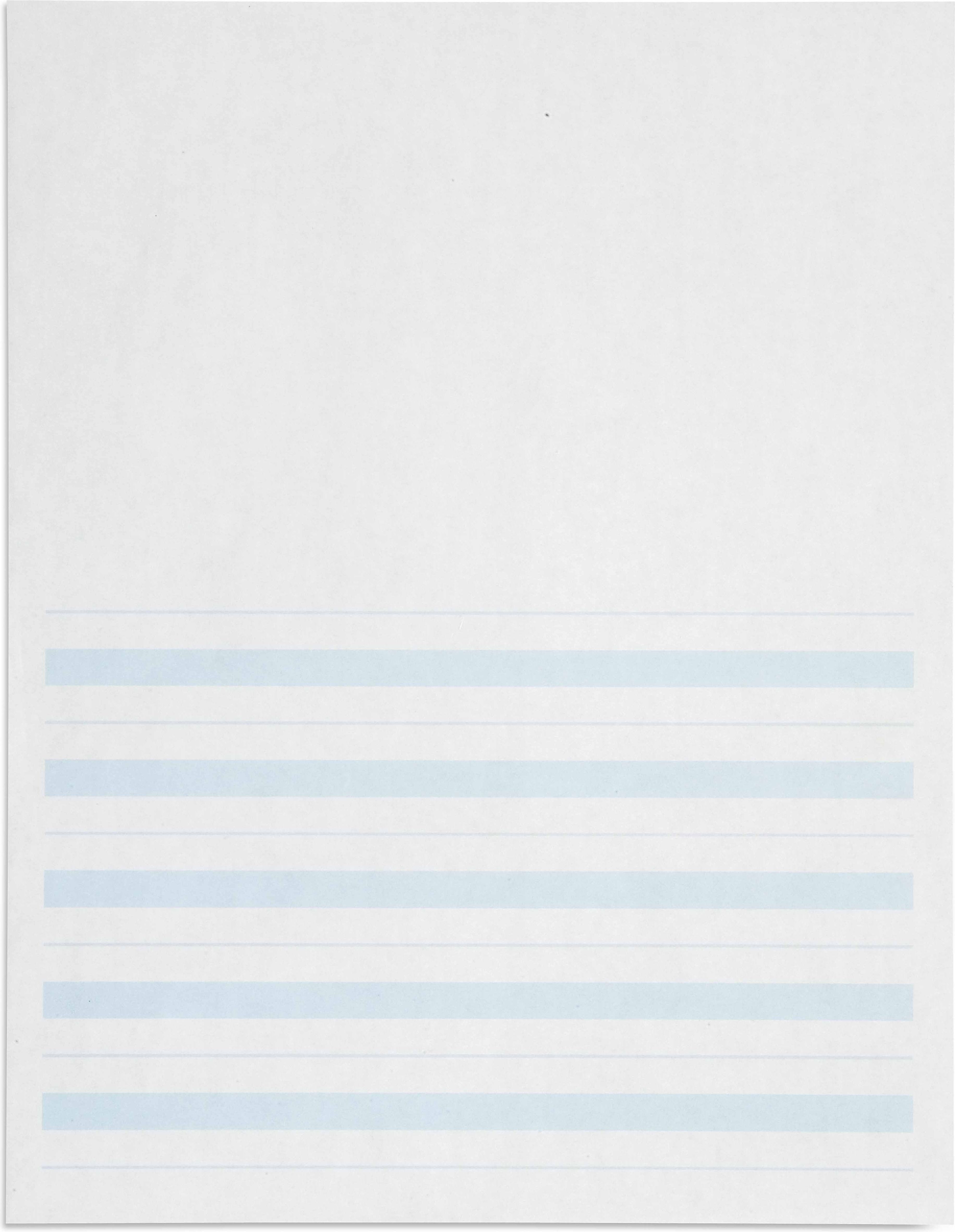 Nienhuis Montessori Writing Paper: Blue Lines - 8.5 x 11 in (500) - obrázek 1
