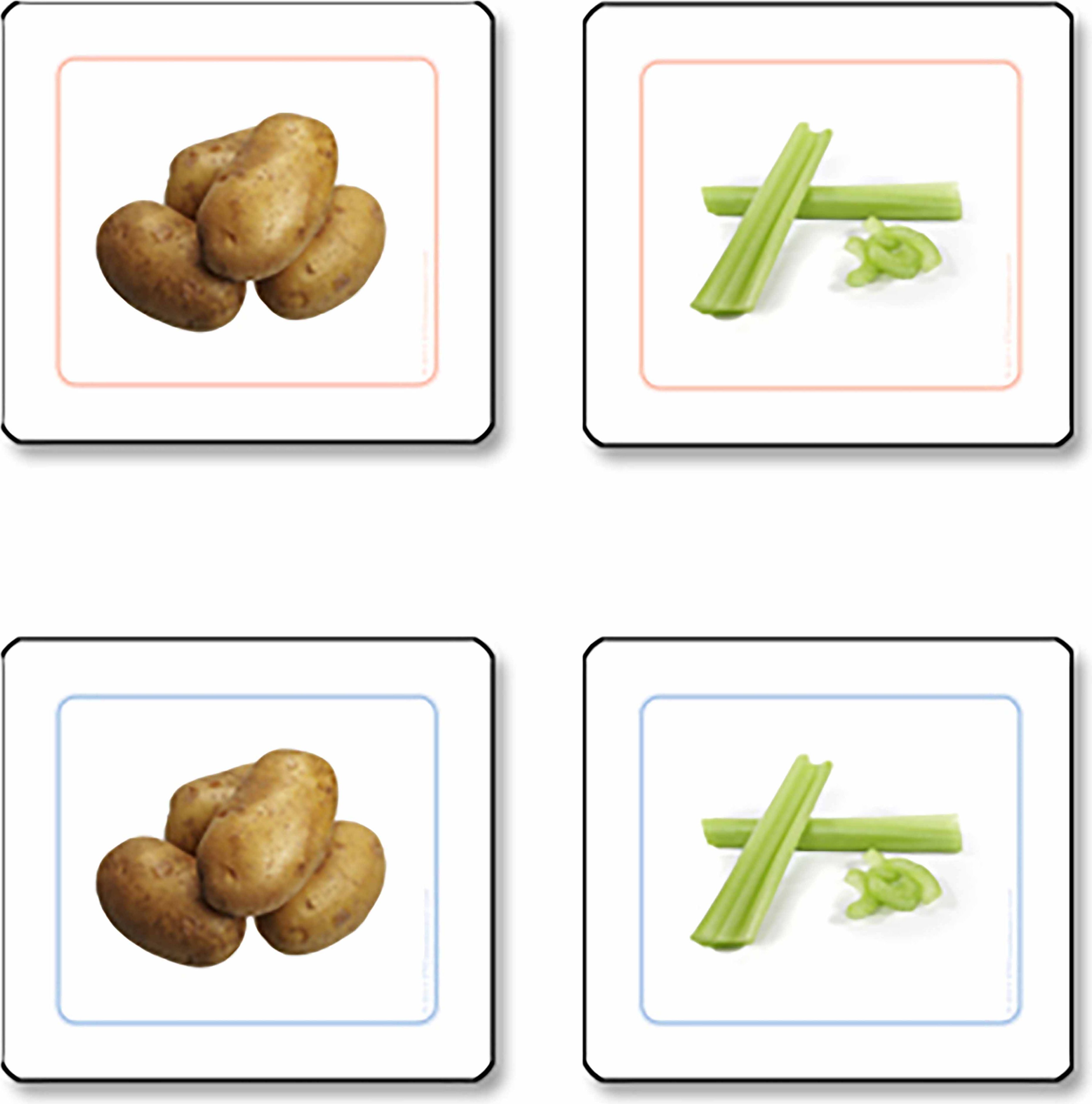 Nienhuis Montessori Vegetables Matching Cards - obrázek 1