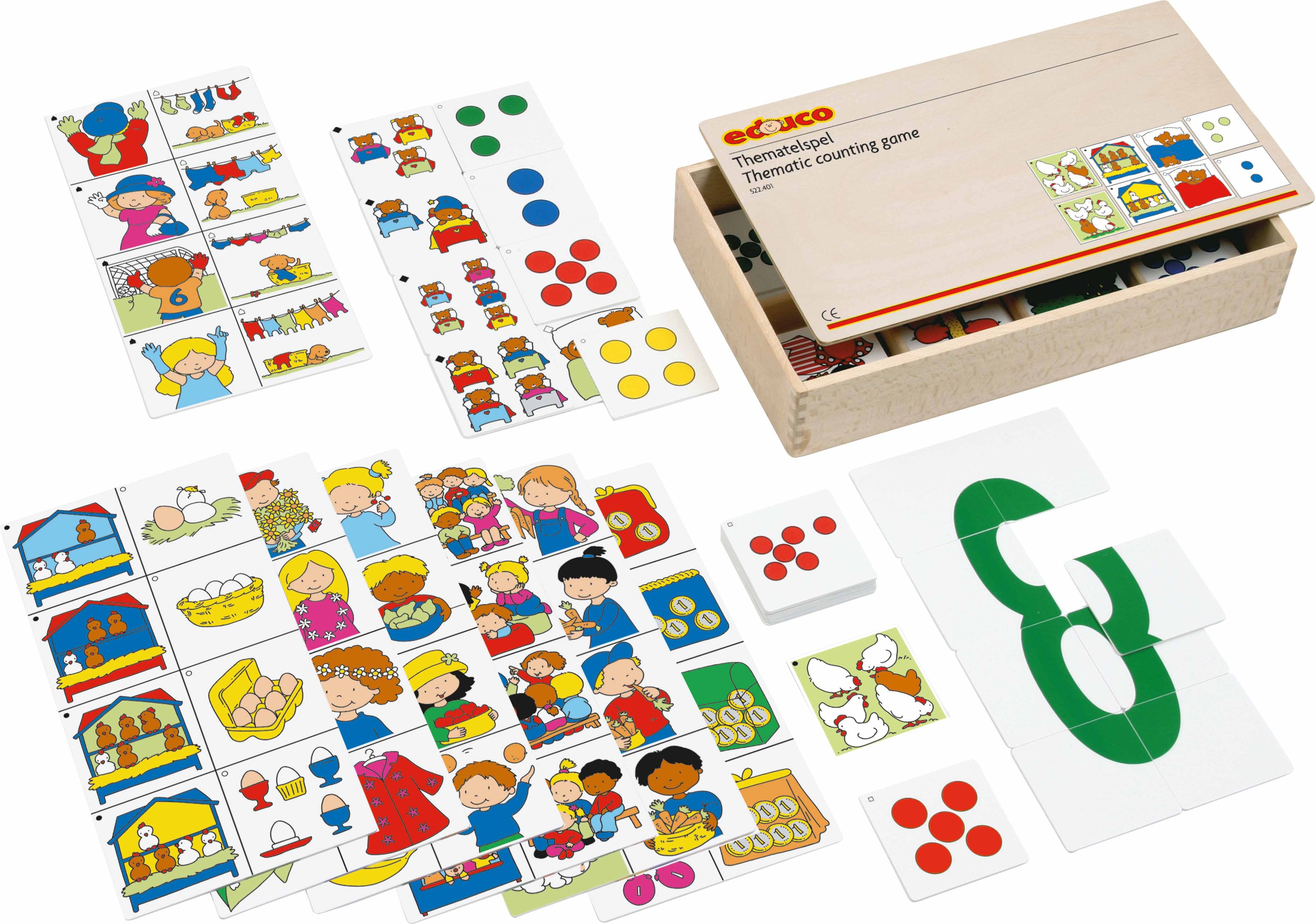 Educo E522401 Počítací hra - různá témata - obrázek 1