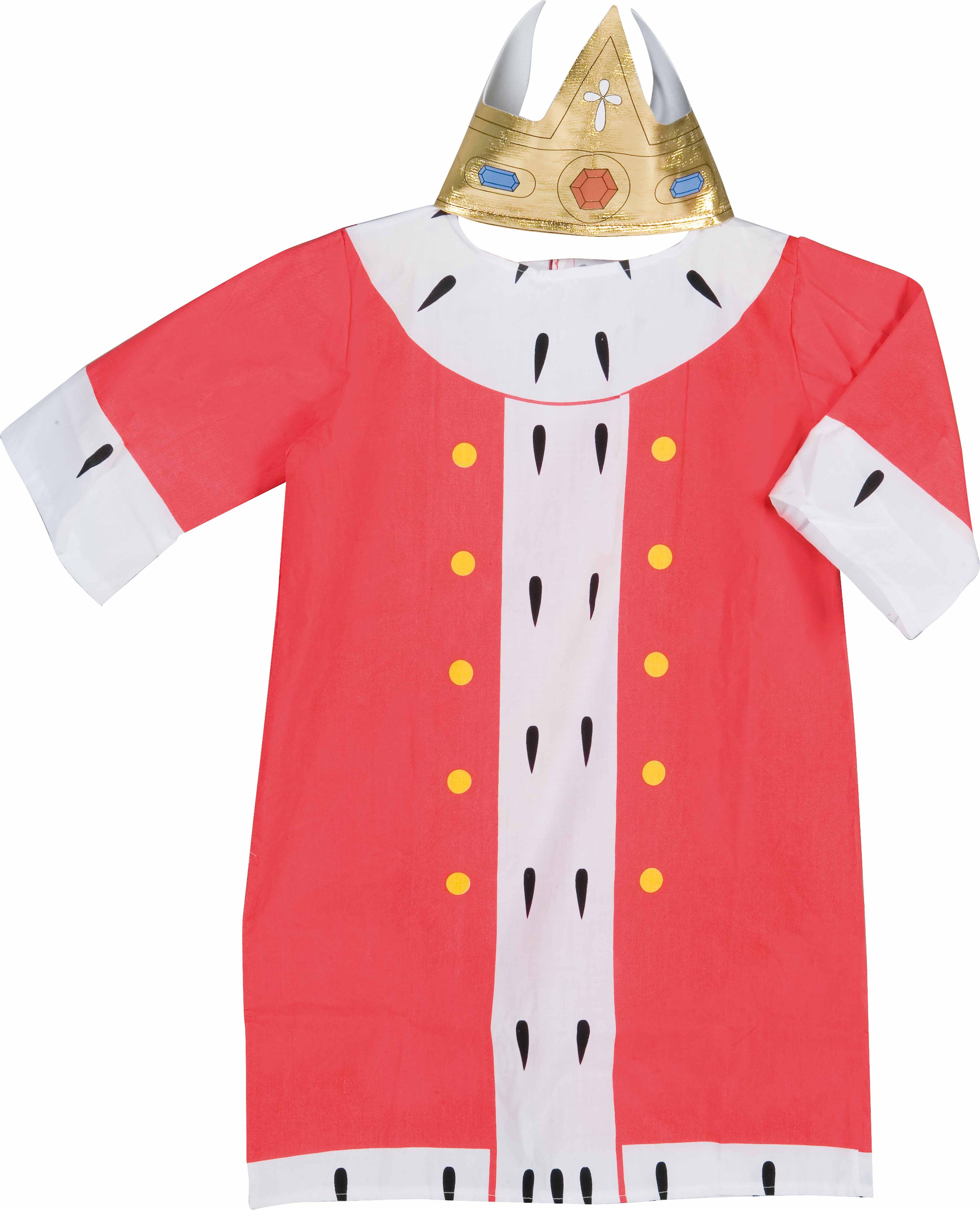 Educo E575255 Dress up clothes - king (incl. crown) - obrázek 1