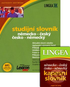 Studijní slovník německo-český a česko-německý na CD-ROM a kapesní slovník - - obrázek 1