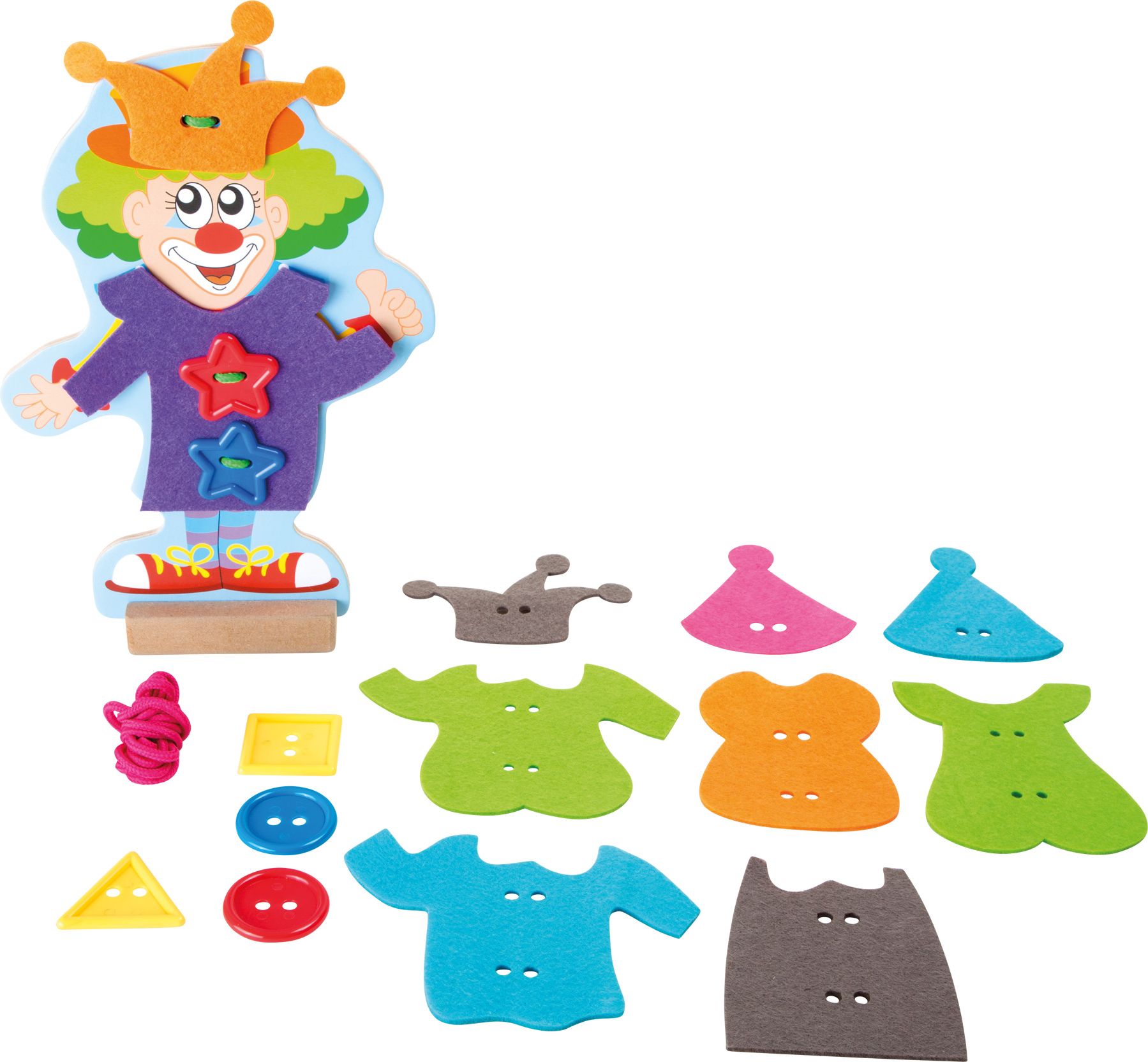 Legler Small Foot Oblékání klauna - obrázek 2