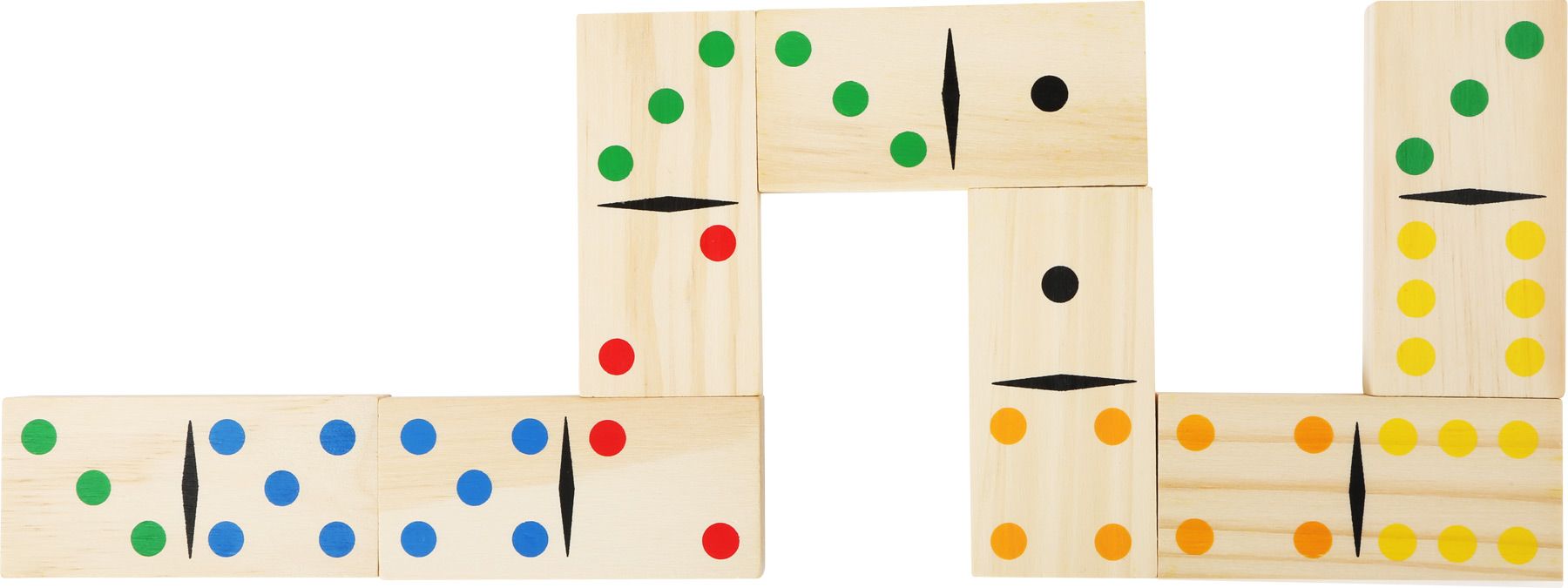 Legler Small Foot Dřevěné hry obří domino - obrázek 1