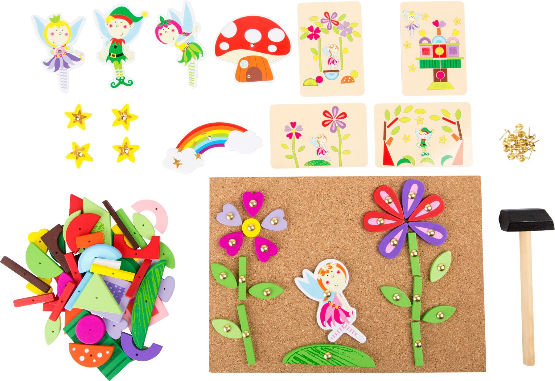 Legler Small Foot Dřevěná kreativní hra víly - obrázek 1