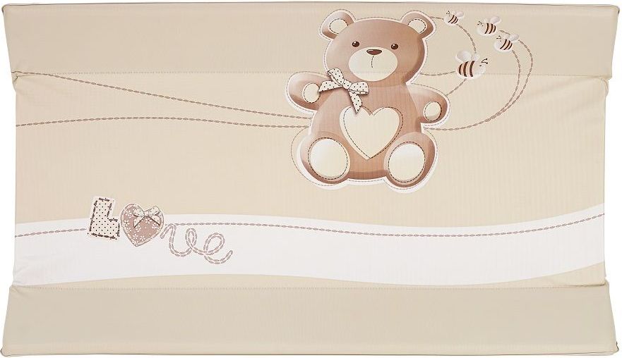 Brevi Podložka přebalovací CONFORT měkká - medvídek béžový 45 x 78 cm - obrázek 1