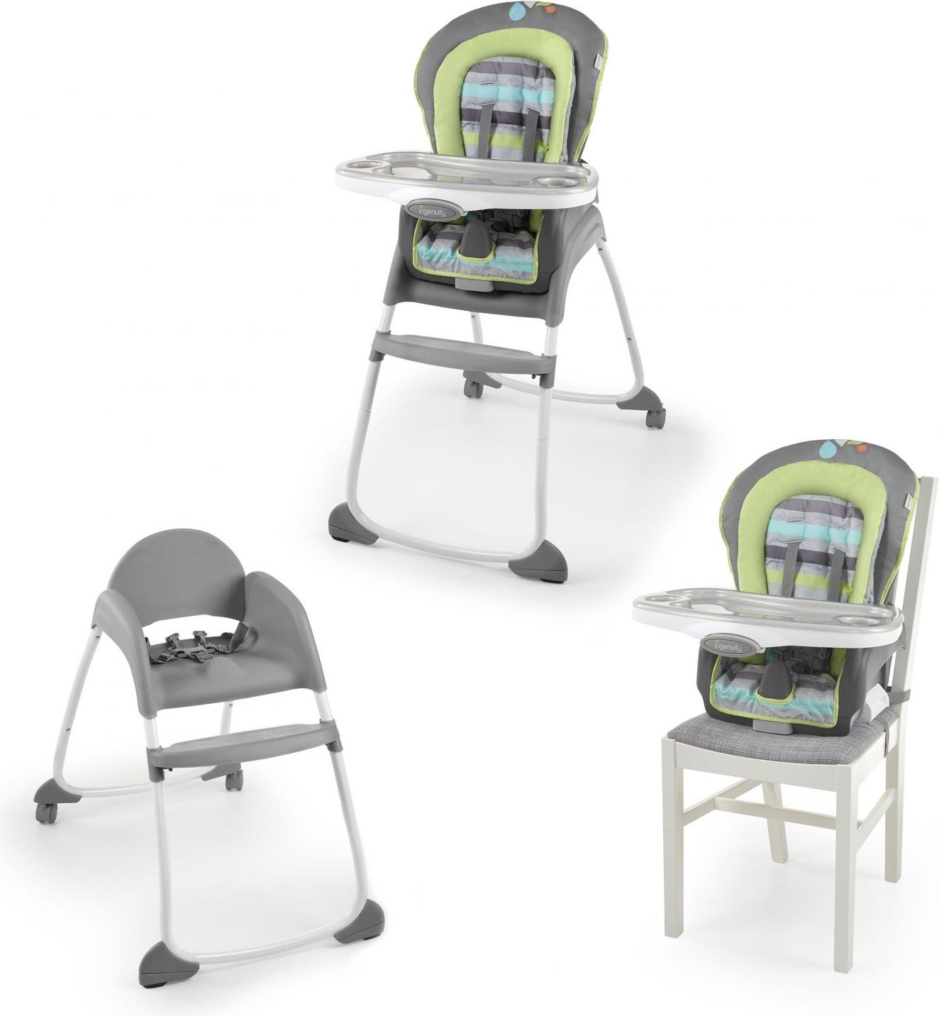 Ingenuity Židlička jídelní Trio 3v1 Vesper 6m +, do 23kg, 2019 - obrázek 1