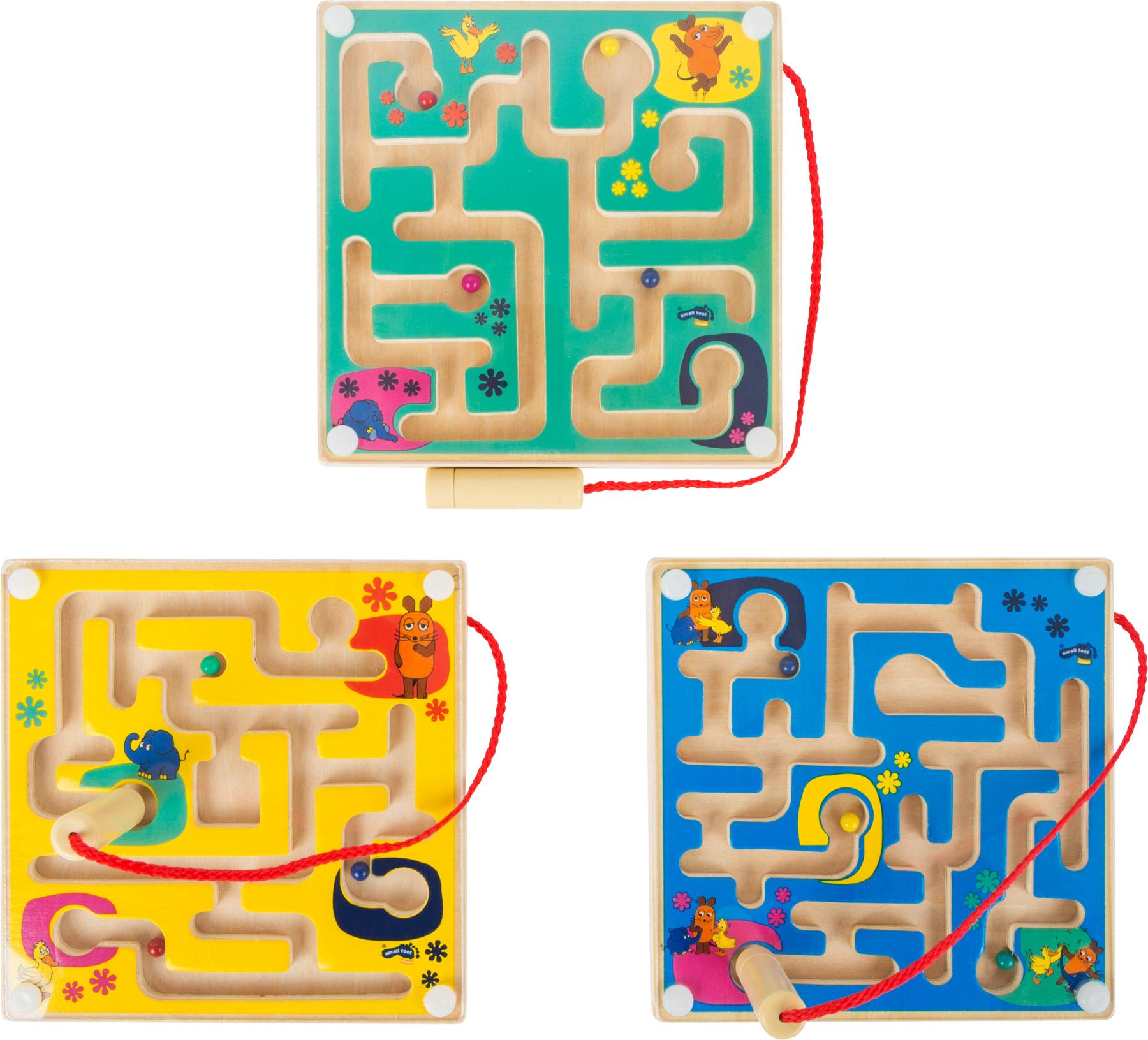 Legler Small Foot Magnetický labyrint Myš 1 ks - obrázek 1