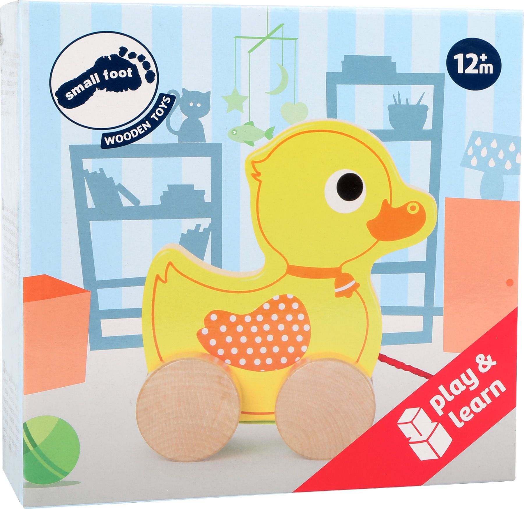 Legler Small Foot Dřevěná tahací kačenka - obrázek 2