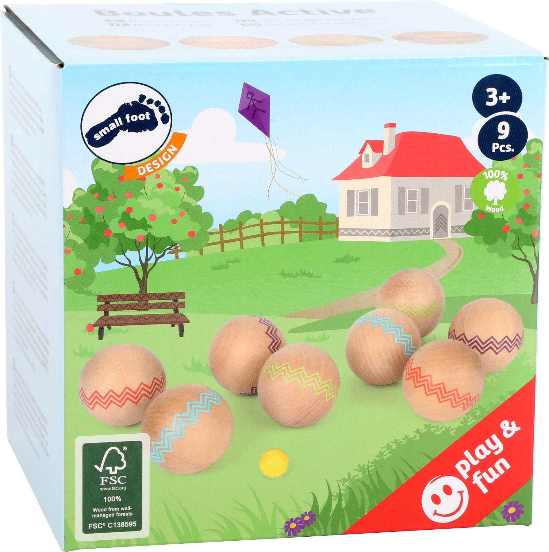 Legler Small Foot Dřevěný petanque Aktive - obrázek 2