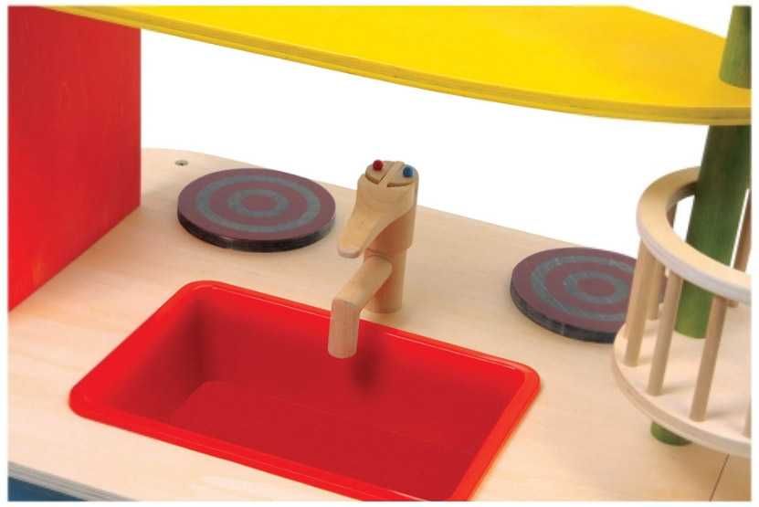 Legler Small Foot Dřevěná kuchyňka vše v jednom Deluxe - obrázek 2