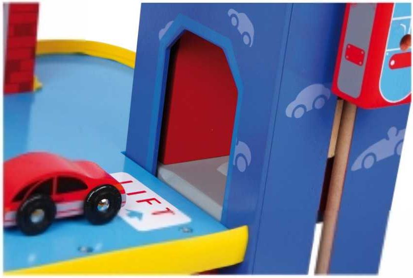 Legler Small Foot Dřevěná garáž parkovací dům - obrázek 2