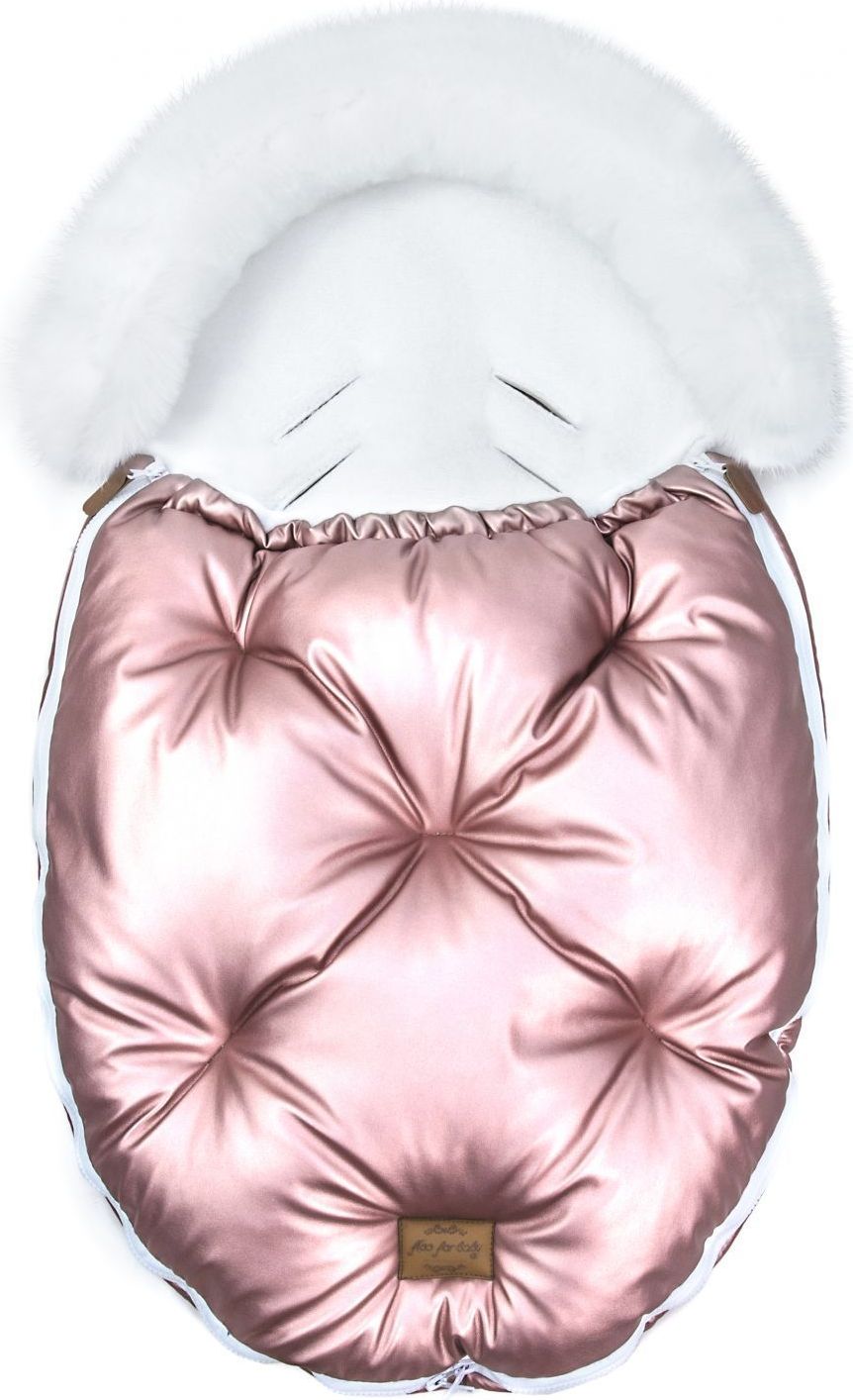 Fusak Floo for baby Alaska shine pink/white - obrázek 1
