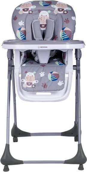 Bomimi LARA jídelní židle hippo grey - obrázek 1
