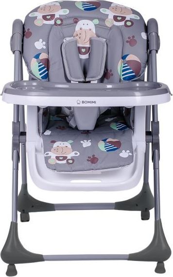 Bomimi LARA jídelní židle hippo grey - obrázek 2