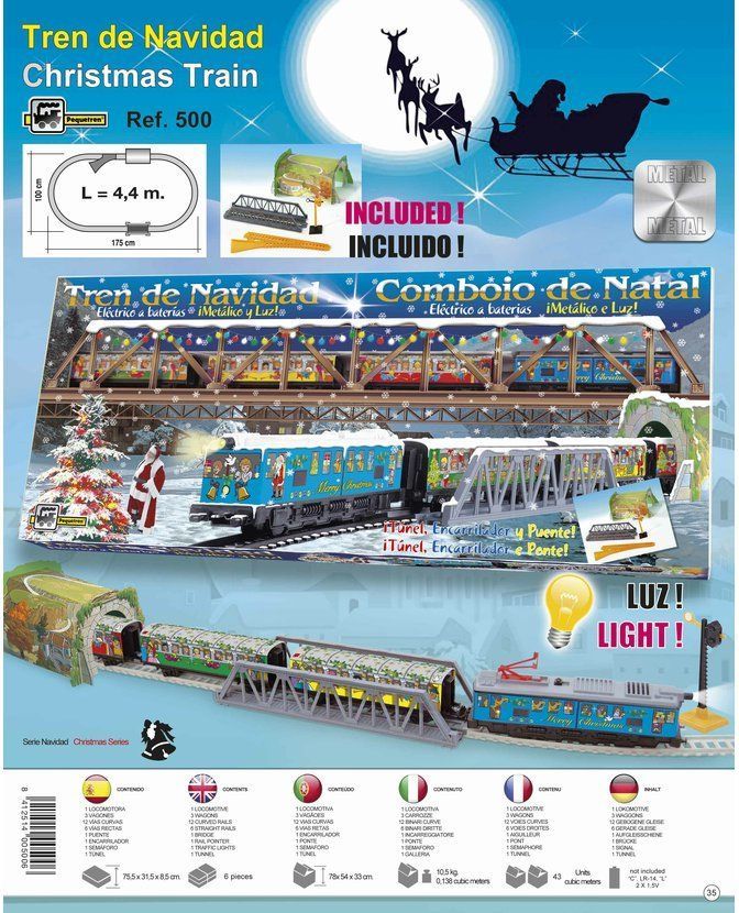 Pequetren CHRISTMAS TRAIN – vánoční vlak - obrázek 3