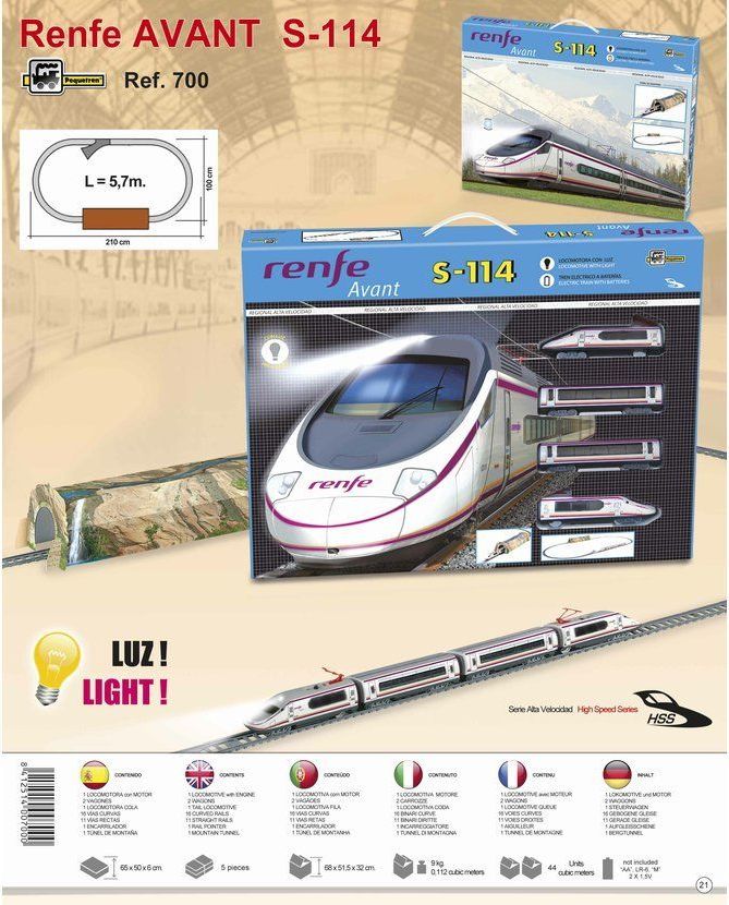 Pequetren RENFE AVANT S-114 - obrázek 3