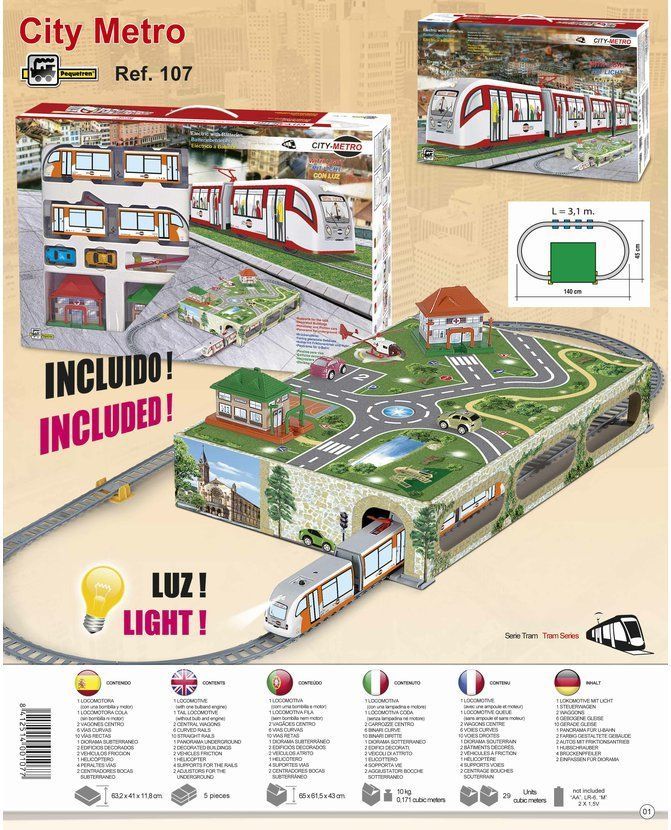 Pequetren CITY METRO - obrázek 2