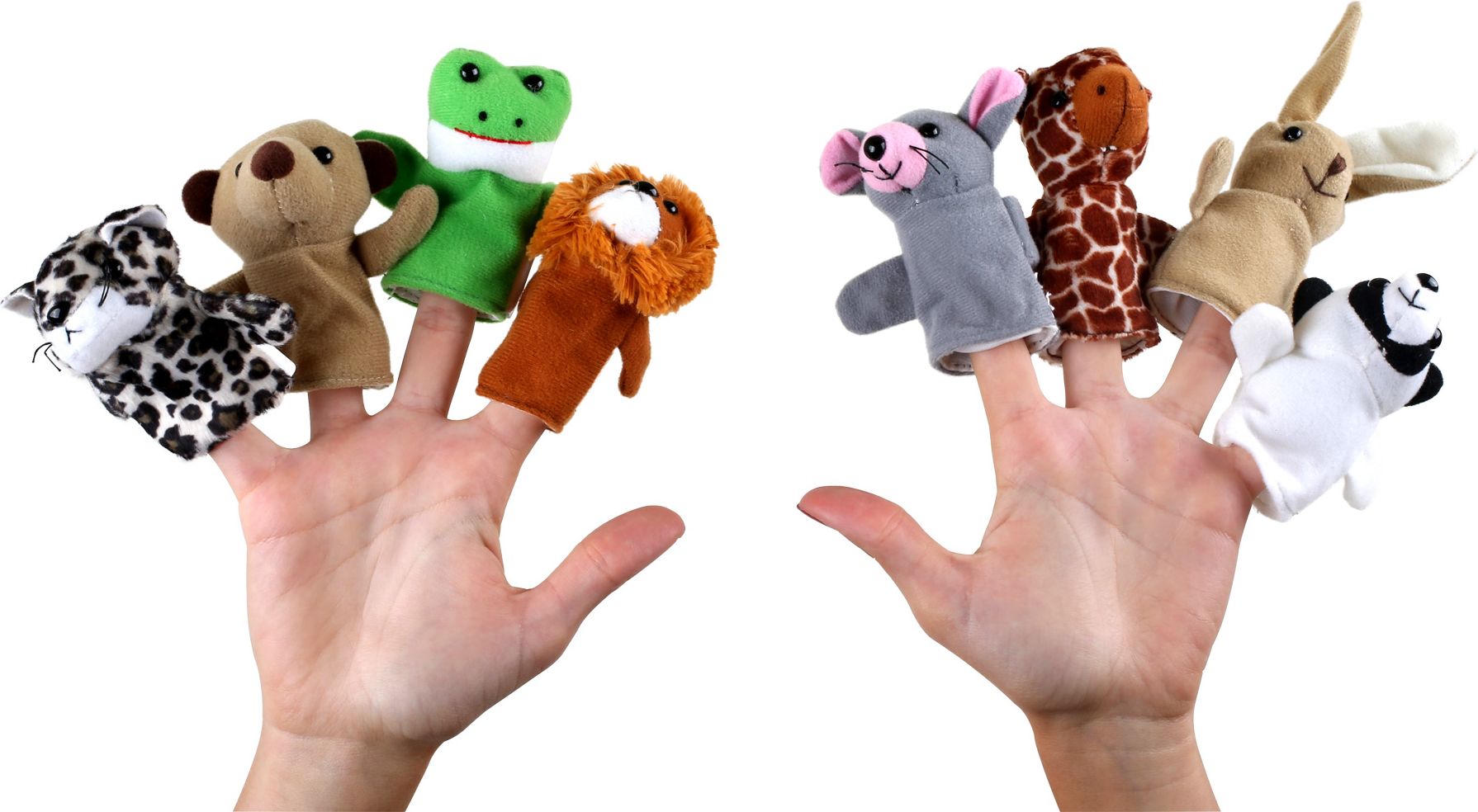 Legler Small Foot Prstoví maňásci veselá zvířátka - obrázek 2