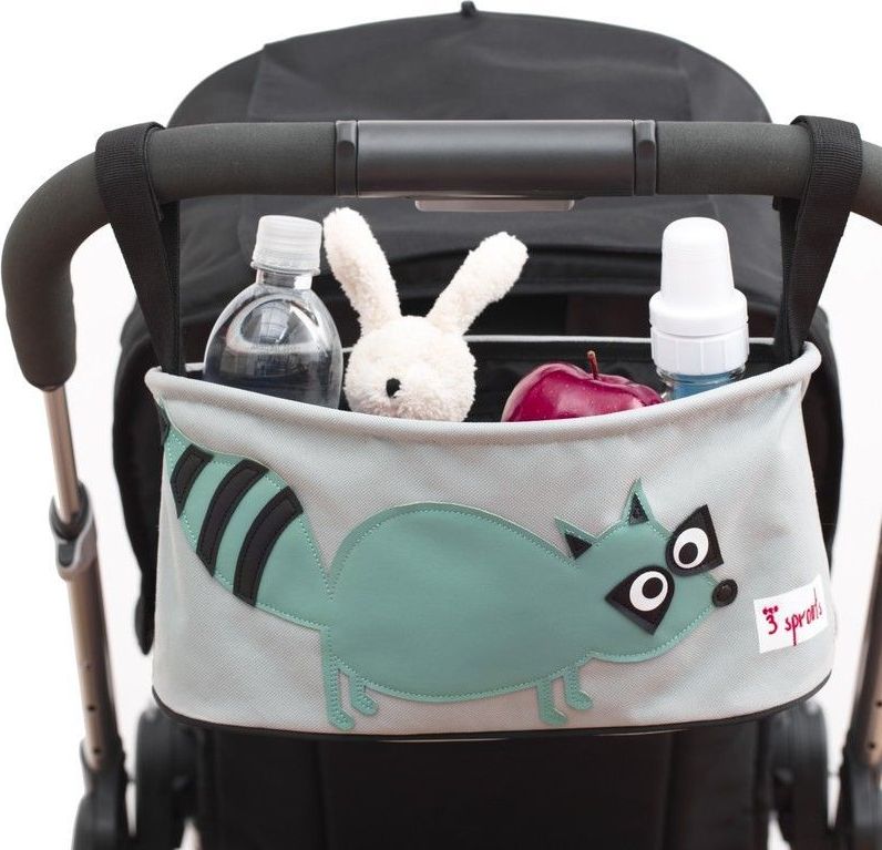 3 Sprouts Stroller Organizer - Organizér na kočárek Rakoon - obrázek 2