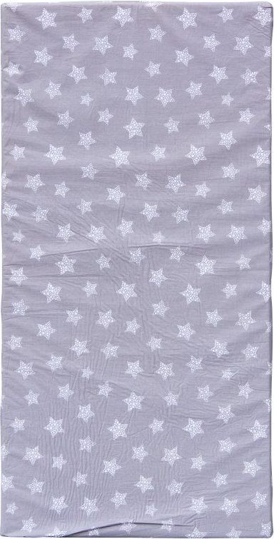 Molitanová matrace do postýlky Scarlett Hvězdička - šedá, 120 x 60 x 6 cm - obrázek 3