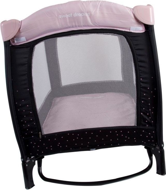 Cestovní postýlka Sunbaby Sweet dreams s plnou výbavou  růžová - obrázek 7