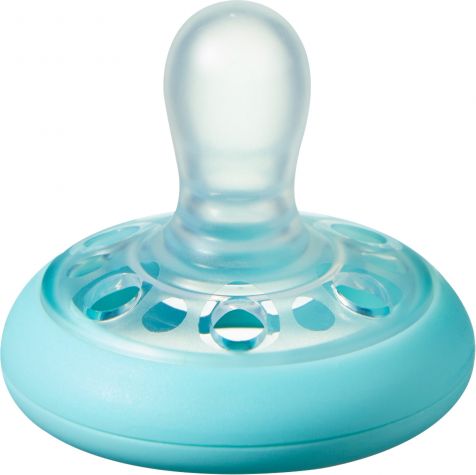 Tommee Tippee Šidítko C2N silikon Natural 2ks 6-18m - obrázek 1