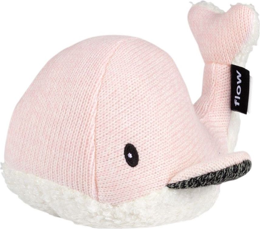 FLOW Hračka s tlukotem srdce Moby the Whale Pink - obrázek 3