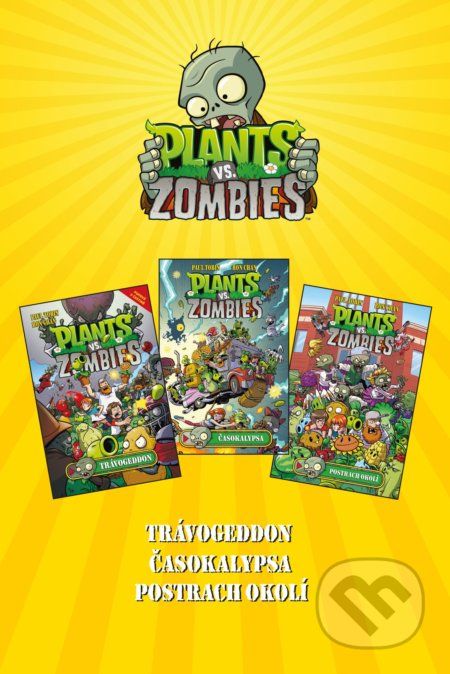 Plants vs. Zombies BOX - žlutý - kolektiv - obrázek 1
