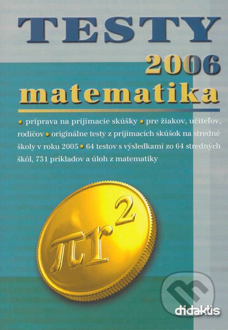 Testy 2006 matematika - - obrázek 1