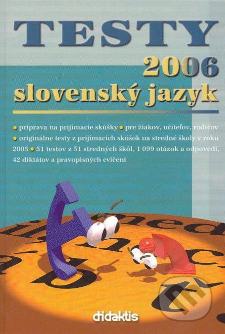 Testy 2006 slovenský jazyk - Jana Pavúková - obrázek 1