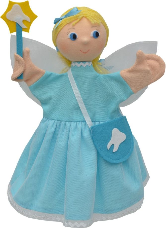 Maňásek na ruku - Zoubková víla - obrázek 2