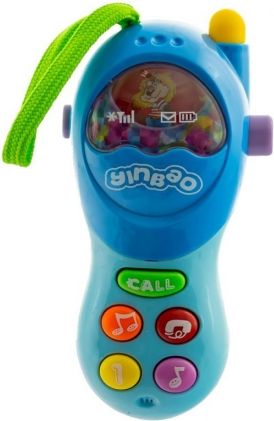Interaktivní hračka Euro Baby s melodii Mobil - modrý - obrázek 1
