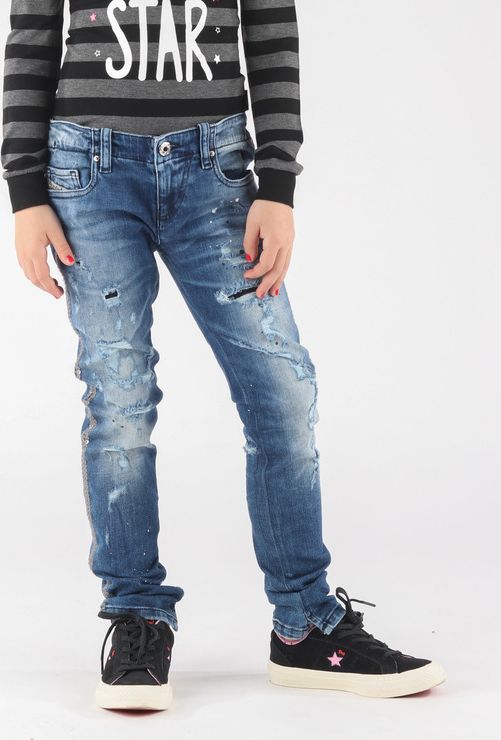 Grupeen Jeans dětské Diesel | Modrá | Dívčí | 9 let - obrázek 1