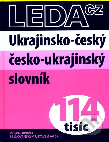 Ukrajinsko-český a česko-ukrajinský slovník - - obrázek 1